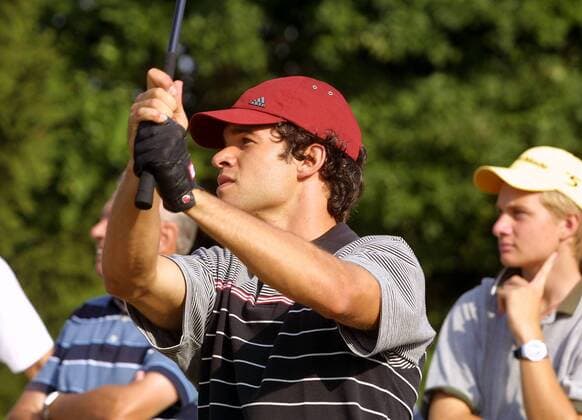 Golf, celebrity golf, Alex Cejka and Friends with Bayern Munich players