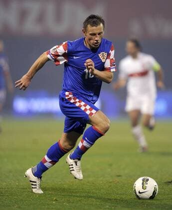 Football, EURO 2012, European Championship exit for Croatia's Ivica Olic due to injury