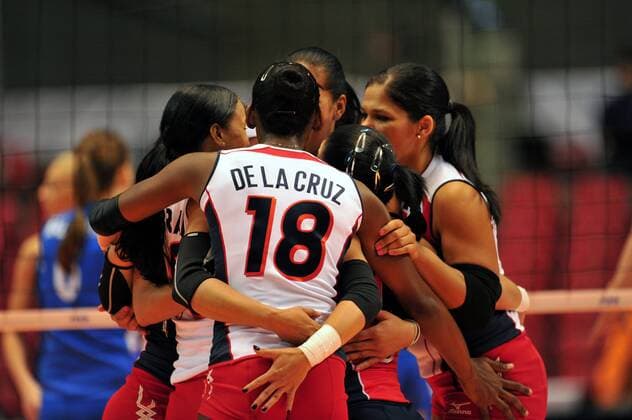 Volleyball, World Cup, 4th round, Dominican Republic - Serbia 3:2