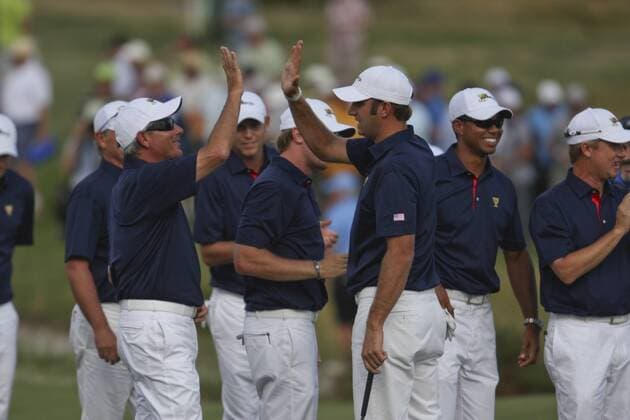 Golf, The Presidents Cup, Day 1