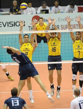 Volleyball, World Cup Kagoshima, Italy - Brazil 3:2