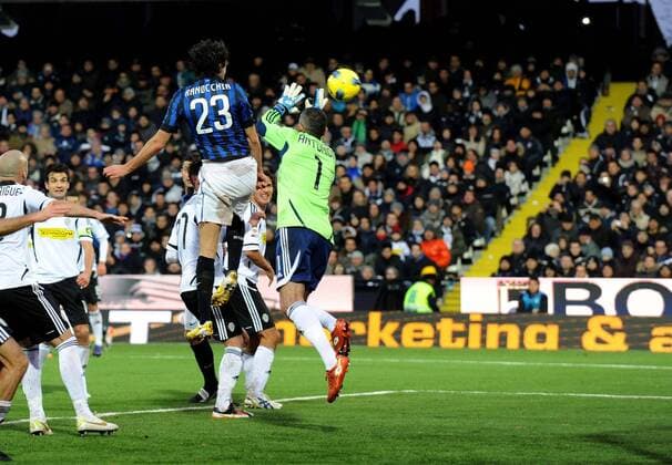 Football, Italy, Serie A, AC Cesena - Inter Milan 0:1