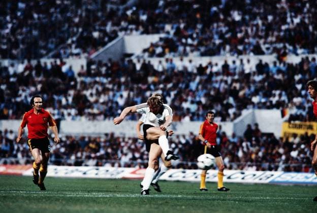 EURO 2024, Football, European Championship Final 1980 in Rome, Germany - Belgium 2:1