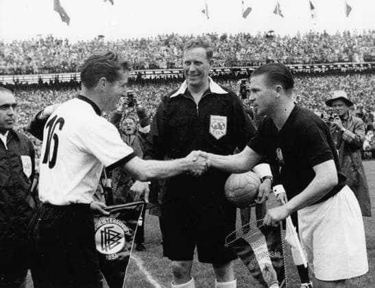 FIFA World Cup, History, Final 1954 in Bern, Germany - Hungary 3:2