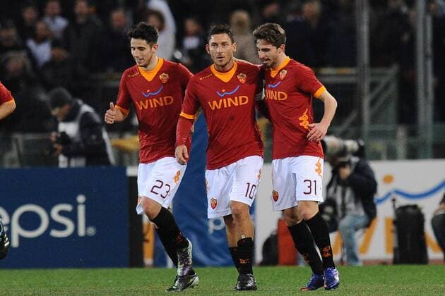 Football, Italy, TIM Cup, AS Roma - ACF Florence 3:0