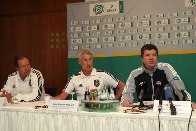 Football, Tensions between Herbert Fandel and Hellmut Krug