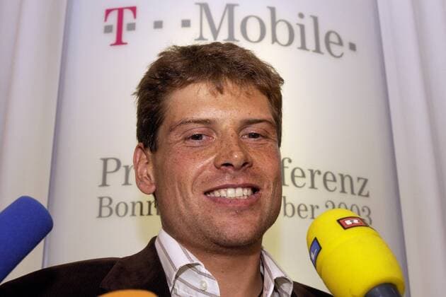Cycling, Jan Ullrich from 2004 with Team T Mobile