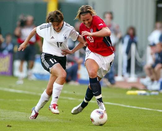 Football, Women, World Cup History, Germany defeats USA in the semi-finals 2003