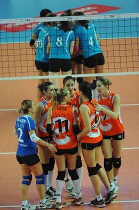 Volleyball, Champions League, Eczacibasi Vitra - Schweriner SC 3:2