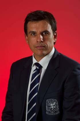 Football, photo shoot Chris Coleman, new national coach of Wales