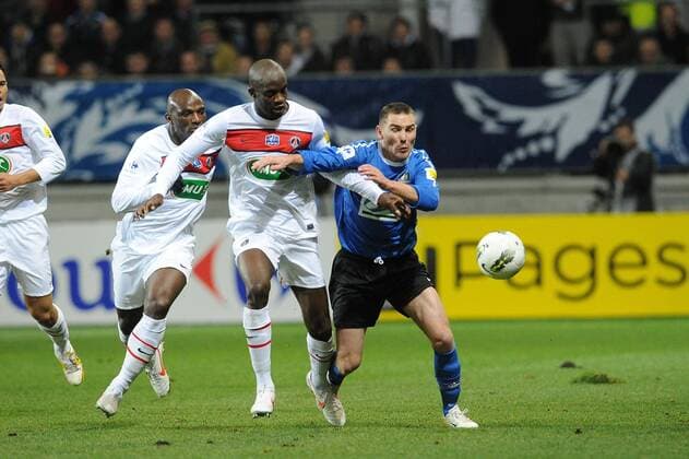 Football, France, Coupe de France, FC Sable - Paris Saint Germain 0:4