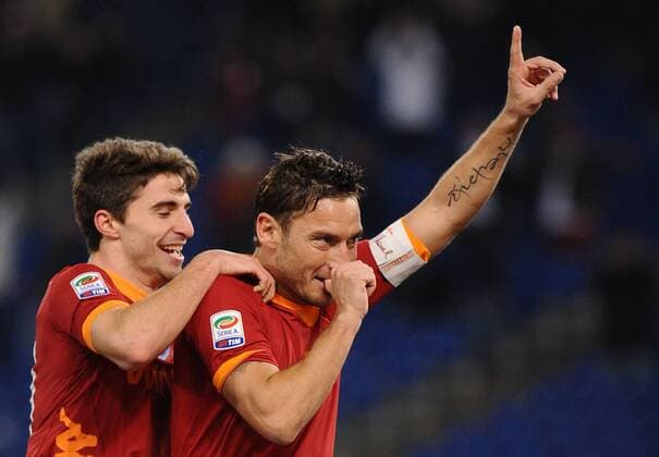 Football, Italy Serie A, AS Roma - AC Cesena 5:1