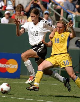 Football, Women, World Cup, Final, Germany - Sweden 2:1 n.V.