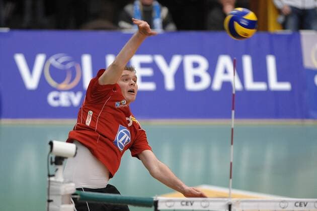 Volleyball, Champions League, VfB Friedrichshafen - Tours VB 3:0