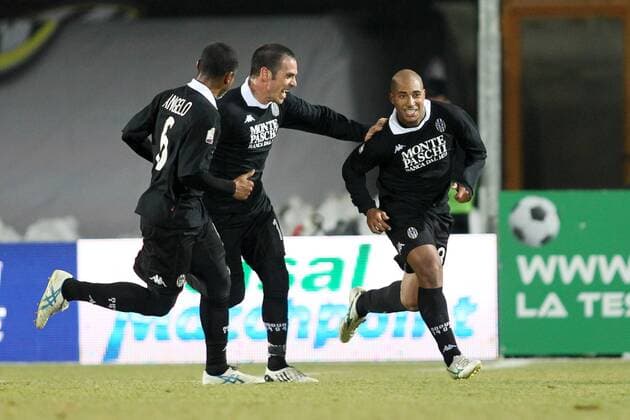 Football, Italy, Coppa Italie, AC Siena - SSC Napoli 2:1