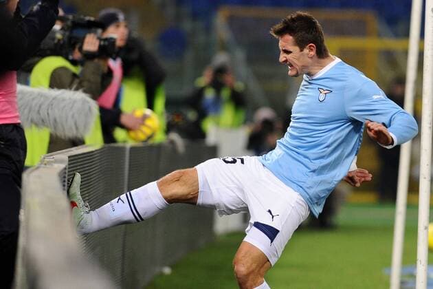 Football, Italy, Serie A, Lazio Roma - AC Cesena 3:2