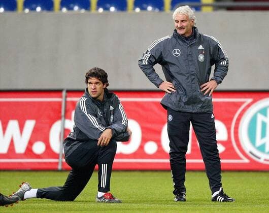 Football, Training of the German National Team in Gelsenkirchen