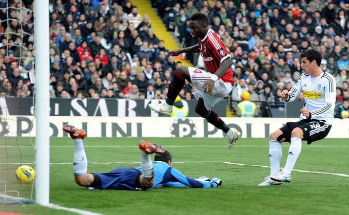 Football, Italy, Serie A, AC Cesena - AC Milan 1:3