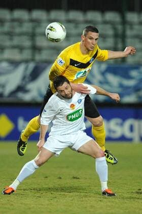 Football, Coupe de France, US Quevilly - US Orleans 2:0 n.V.
