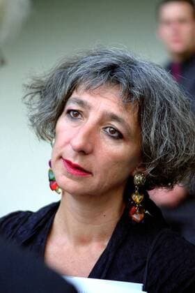 Adrienne Goehler (GER) Senatorin für Wissenschaft, Forschung und Kultur, anläßlich der Verleihung der Ehrendoktorwürde des Fachbereiches Politik- und Sozialwissenschaften der FU an Kofi Annan
