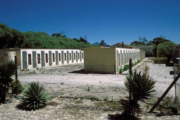 IMAGO History, Ende der Apartheid in Südafrika: 1990-1994 Robben Island - Baracken