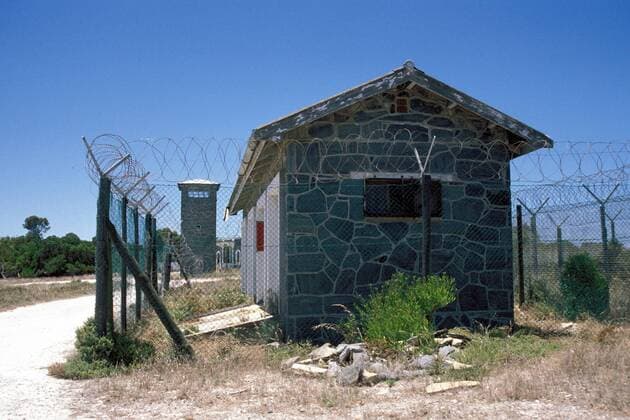 IMAGO History, Ende der Apartheid in Südafrika: 1990-1994 Robben Island - Baracken