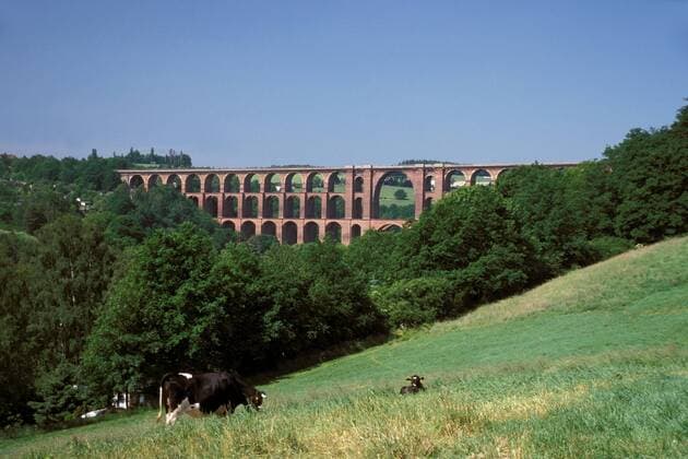 Göltzschtalbrücke - Größte Ziegelbrücke der Welt