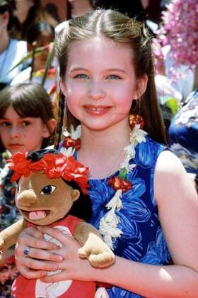 Hauptsynchronsprecherin Daveigh Chase (USA) während der Premiere des Kinofilms Lilo & Stitch in Hollywood