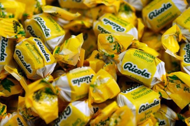 Ricola-Schweizer Kräuterzucker - Schweizer Kräuterbonbons auf der Internationalen Süßwarenmesse in Köln