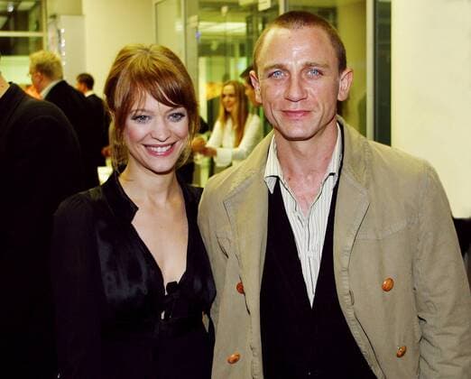 Schauspielerin Heike Makatsch (GER) und ihr Lebensgefährte Daniel Craig (GBR Schauspieler) am Rande der Premiere von -Anatomie 2-