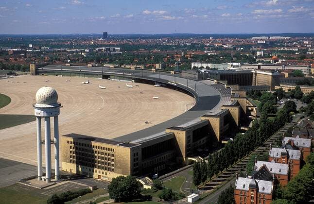Flughafen Tempelhof in Berlin