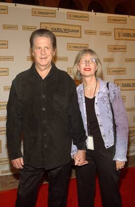 Sänger Brian Wilson (li. The Beach Boys) mit seiner Frau Melinda Ledbetter (beide USA) anlässlich des Benefizkonzertes -Brian Wilson and friends- zugunsten der C. Wilson Foundation für Krebsopfer