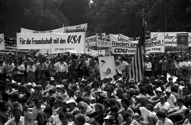 Friedenskundgebung der CDU in Bonn