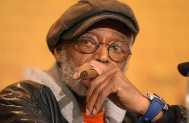 Regisseur Melvin van Peebles (USA) bei der Pressekonferenz zur Retrospektive -New Hollywood 1967-1976 Trouble in Wonderland- während der 54. Internationalen Filmfestspiele in Berlin