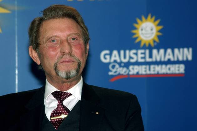Paul Gauselmann (GER Vorstandsvorsitzender Gauselmann AG) anlässlich der Bilanzpressekonferenz der Gauselmann AG in Espelkamp