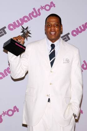Rapper Jay-Z (USA) anlässlich der 2004 BET Awards in Los Angeles