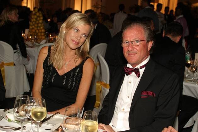 Moderatorin Nina Ruge (GER) und Ehemann Dr. Wolfgang Reitzle (GER Vorstandsvorsitzender Linde AG) auf dem 2. Schafhof-Festival zugunsten von UNICEF in Kronberg