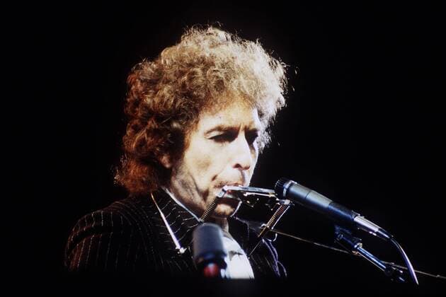 Sänger Bob Dylan (USA) in Köln