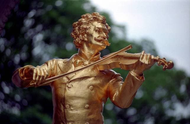 Johann Strauss-Denkmal im Wiener Stadtpark