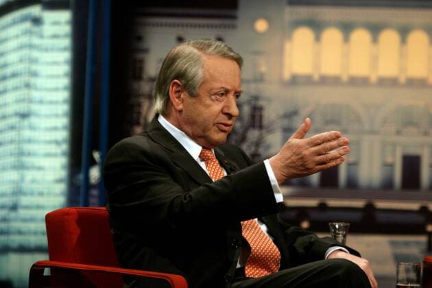 Paul Spiegel (GER Präsident Zentralrat der Juden in Deutschland) in der ZDF-Talkshow BERLIN MITTE