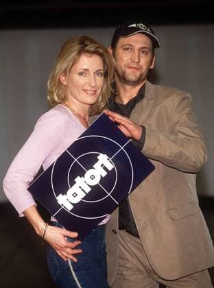 Schauspieler Maria Furtwängler und Ingo Naujoks (beide GER) anlässlich eines Pressetermins zum Start des NDR-Tatort in Hannover