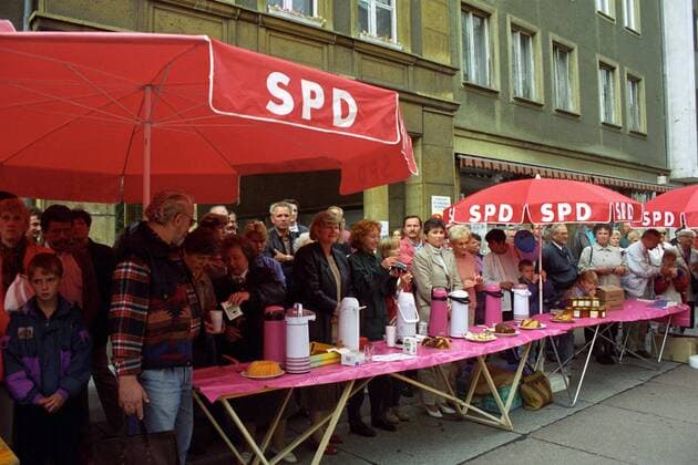 Sommerfest der SPD in Cottbus