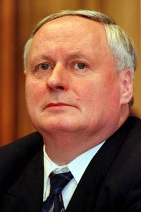 Bundesfinanzminister Oskar Lafontaine (GER SPD-Parteivorsitzender 1995-1999)
