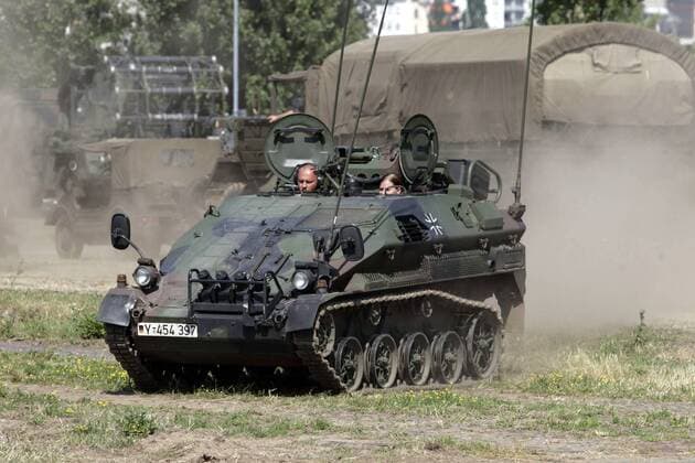 Transportfahrzeug WIESEL 2 der Deutschen Bundeswehr
