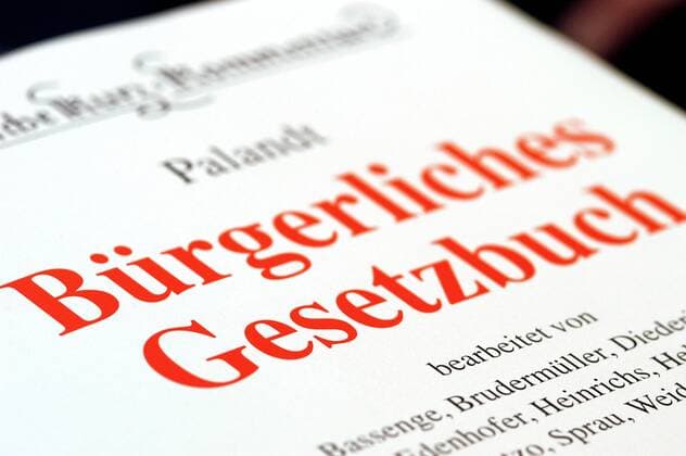 PALANDT Kommentar zum BÜRGERLICHEN GESETZBUCH