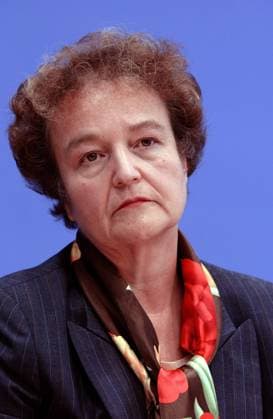 Herta Däubler Gmelin (GER Bundesjustizministerin)