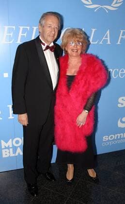 Paul Spiegel (Präsident des Zentralrats der Juden in Deutschland) mit Ehefrau Gisele (beide GER) anlässlich der Unesco-Gala 2005 in Neuss