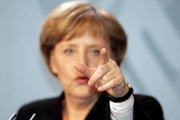 Bundeskanzlerin Angela Merkel (GER CDU) in Berlin