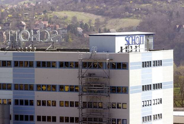 Unternehmenssitz der Schott Glas AG in Jena