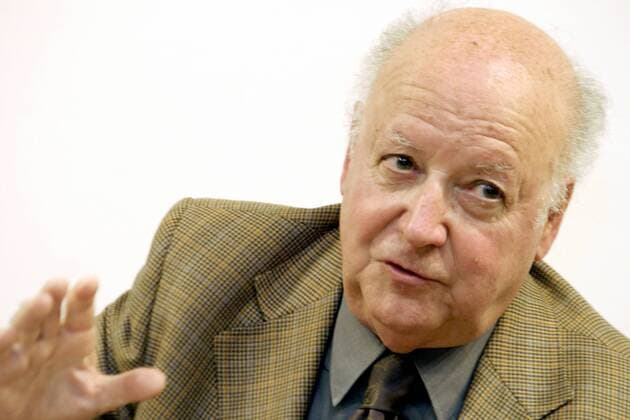Schriftsteller Jorge Edwards (CHI) anläßlich einer Lesung in Berlin